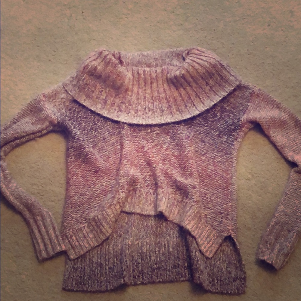 Pink ombré sweater